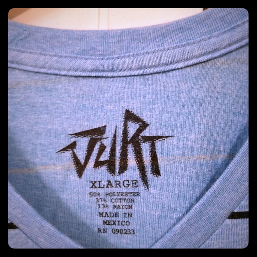 NWT Men's PacSun XL Vurt V-neck Tee